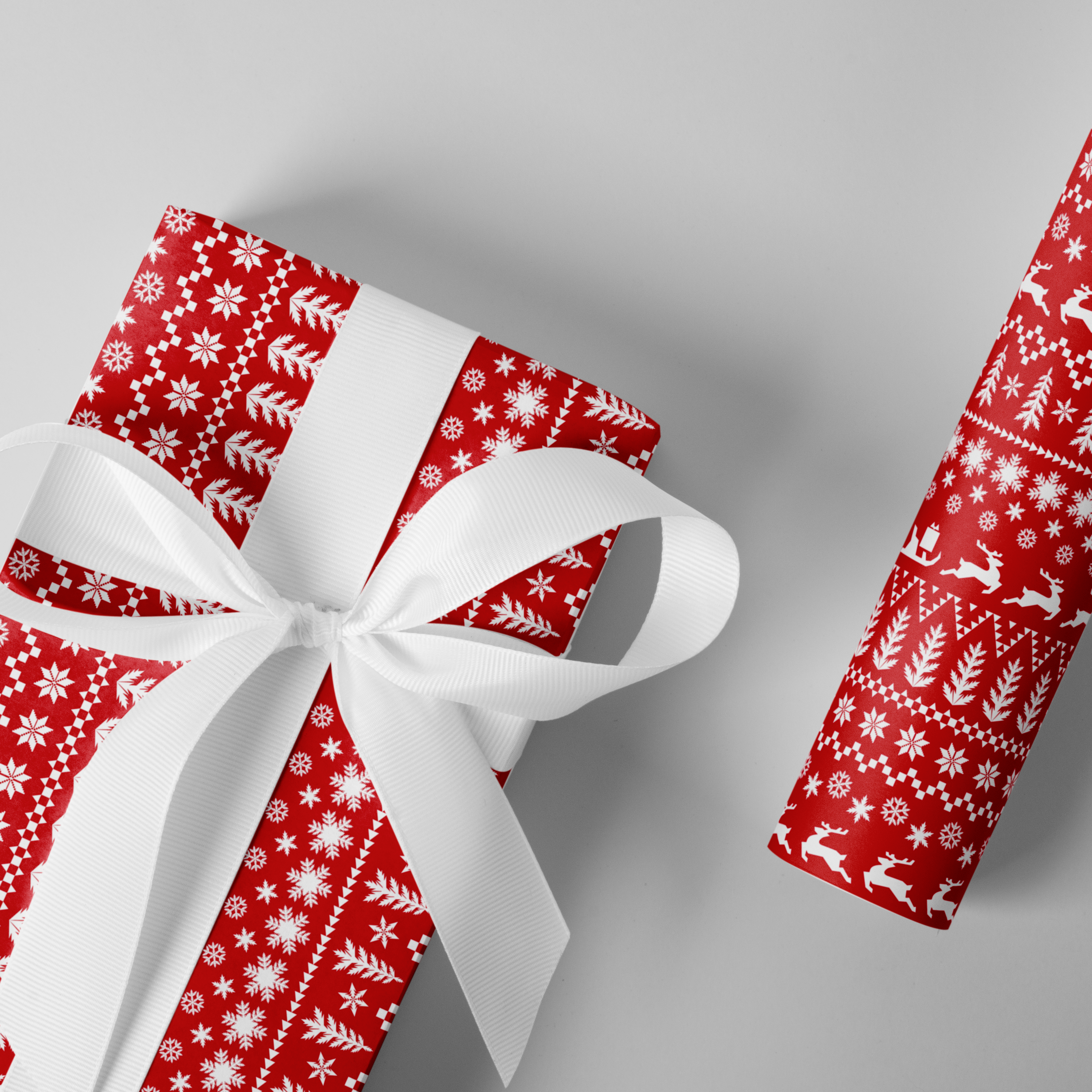 Papier cadeau noel