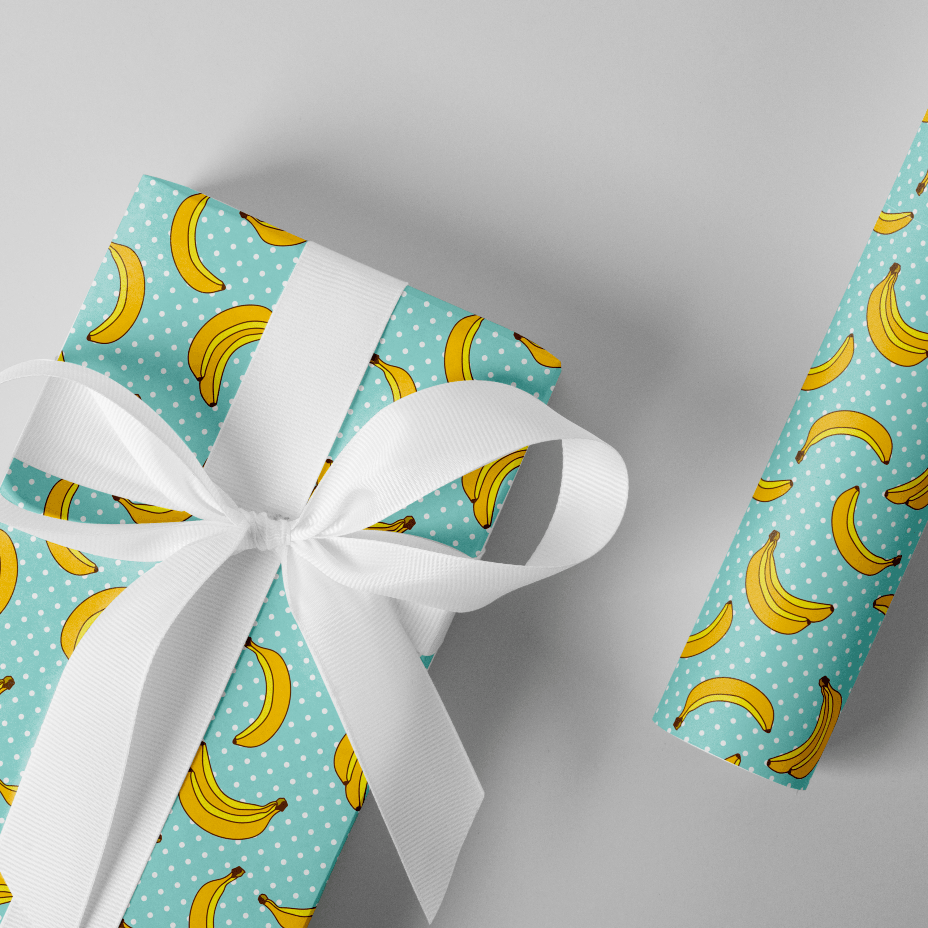 Papier cadeau Banana - Once Upon A Wall