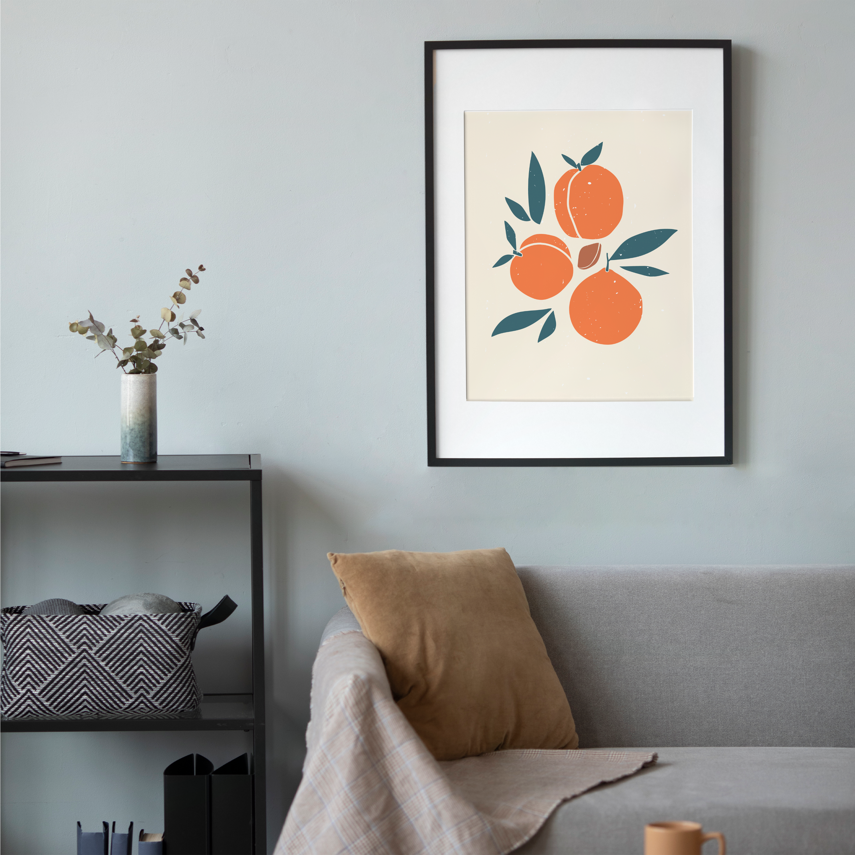 Affiche abricots