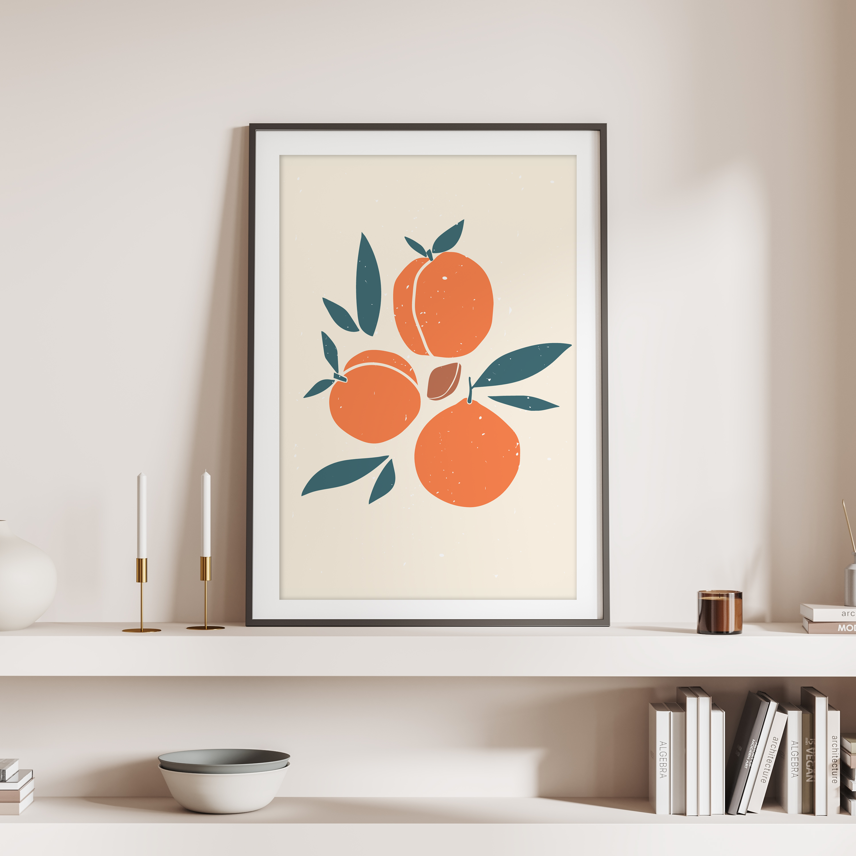 Affiche abricots