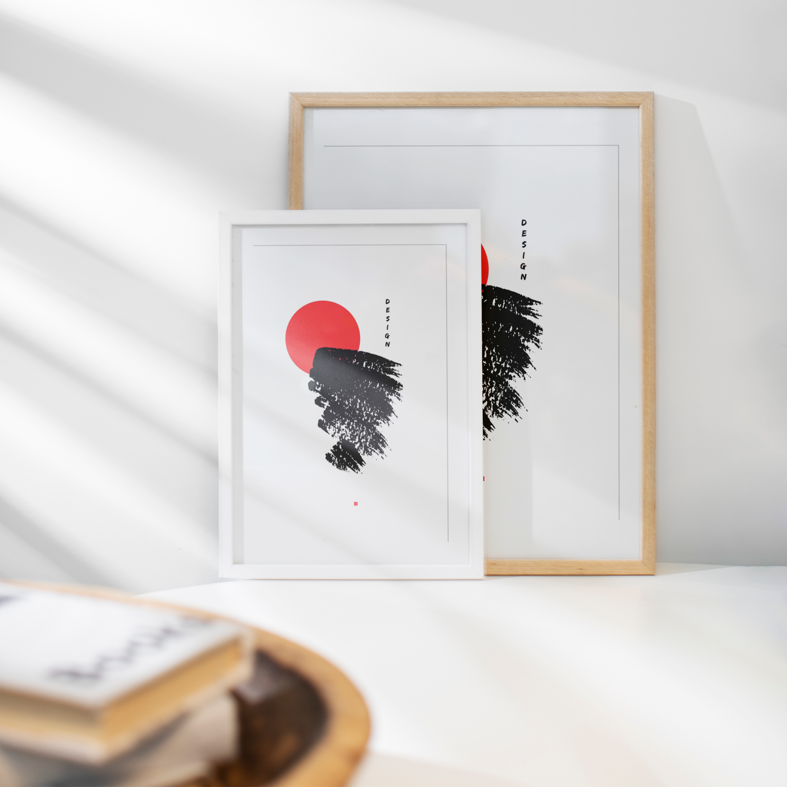 Affiche japonaise minimaliste