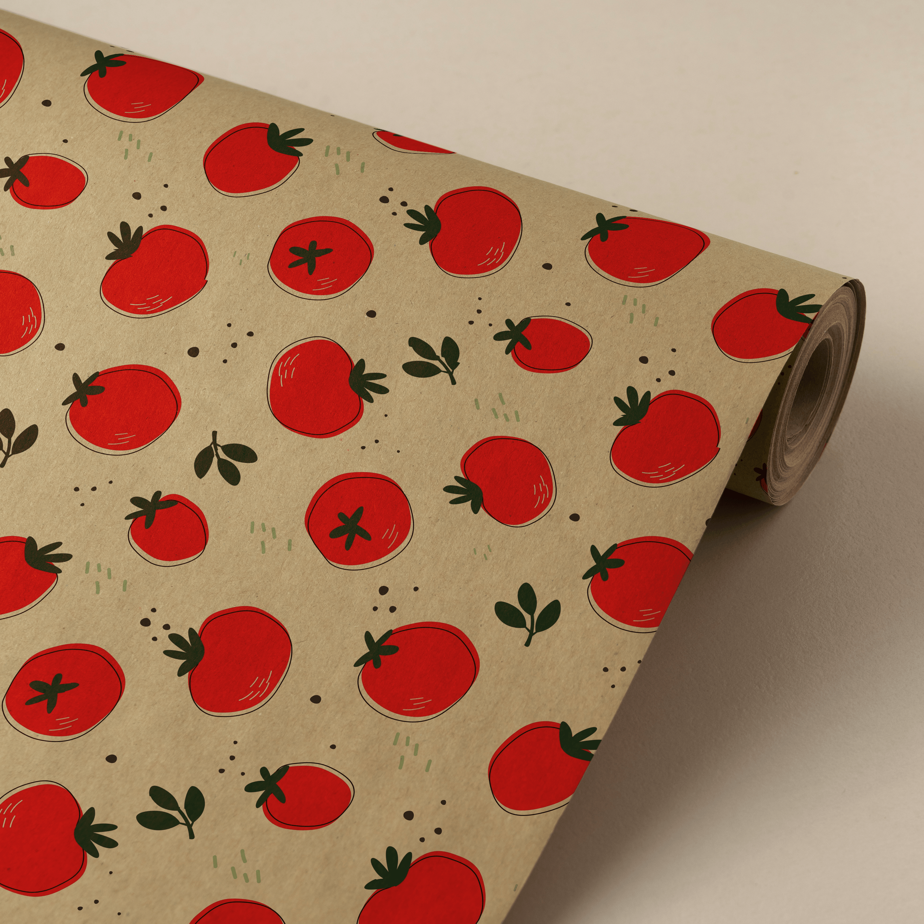 Papier cadeau Tomato - Once Upon A Wall