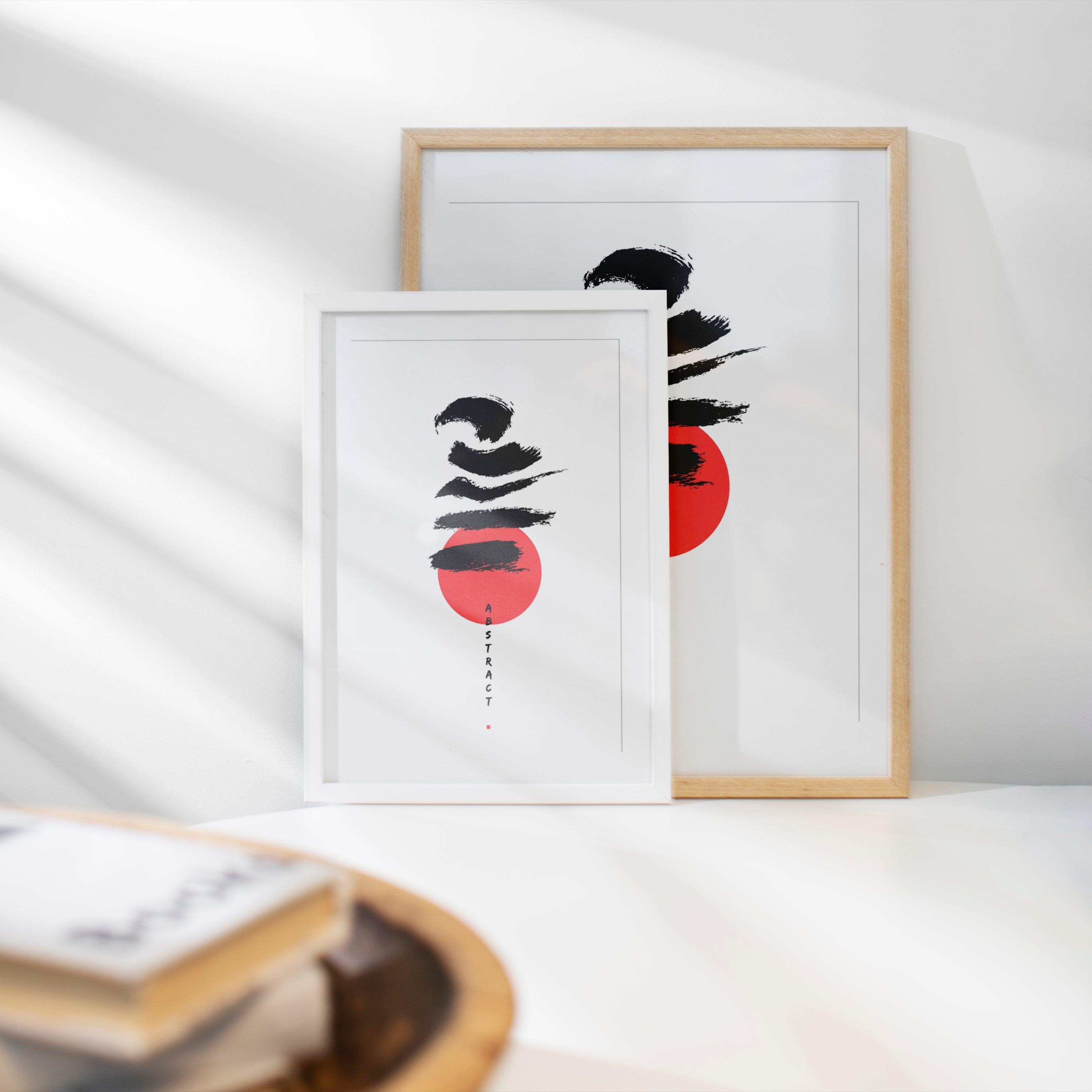 Affiche Japonaise minimaliste
