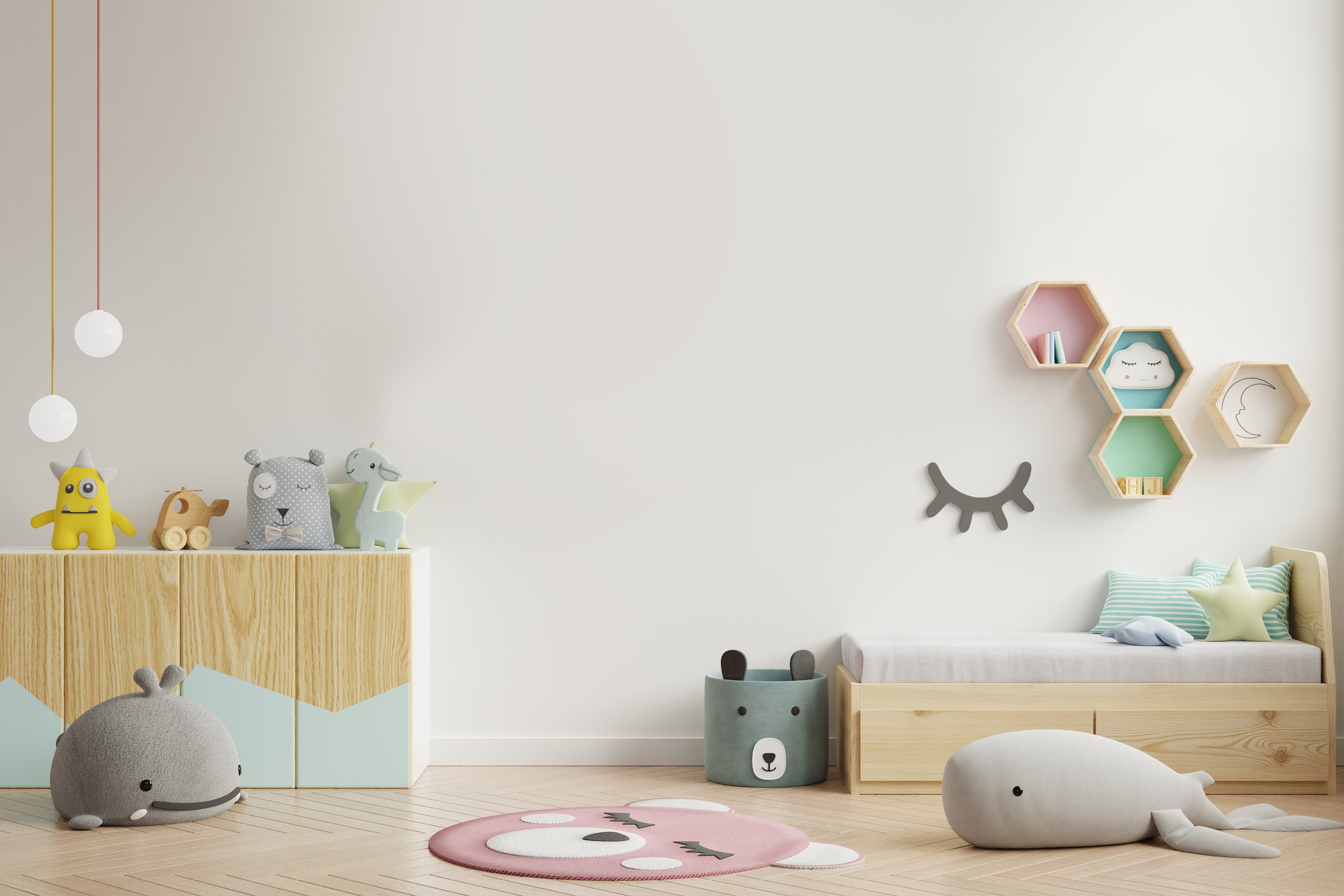chambre enfants peluches