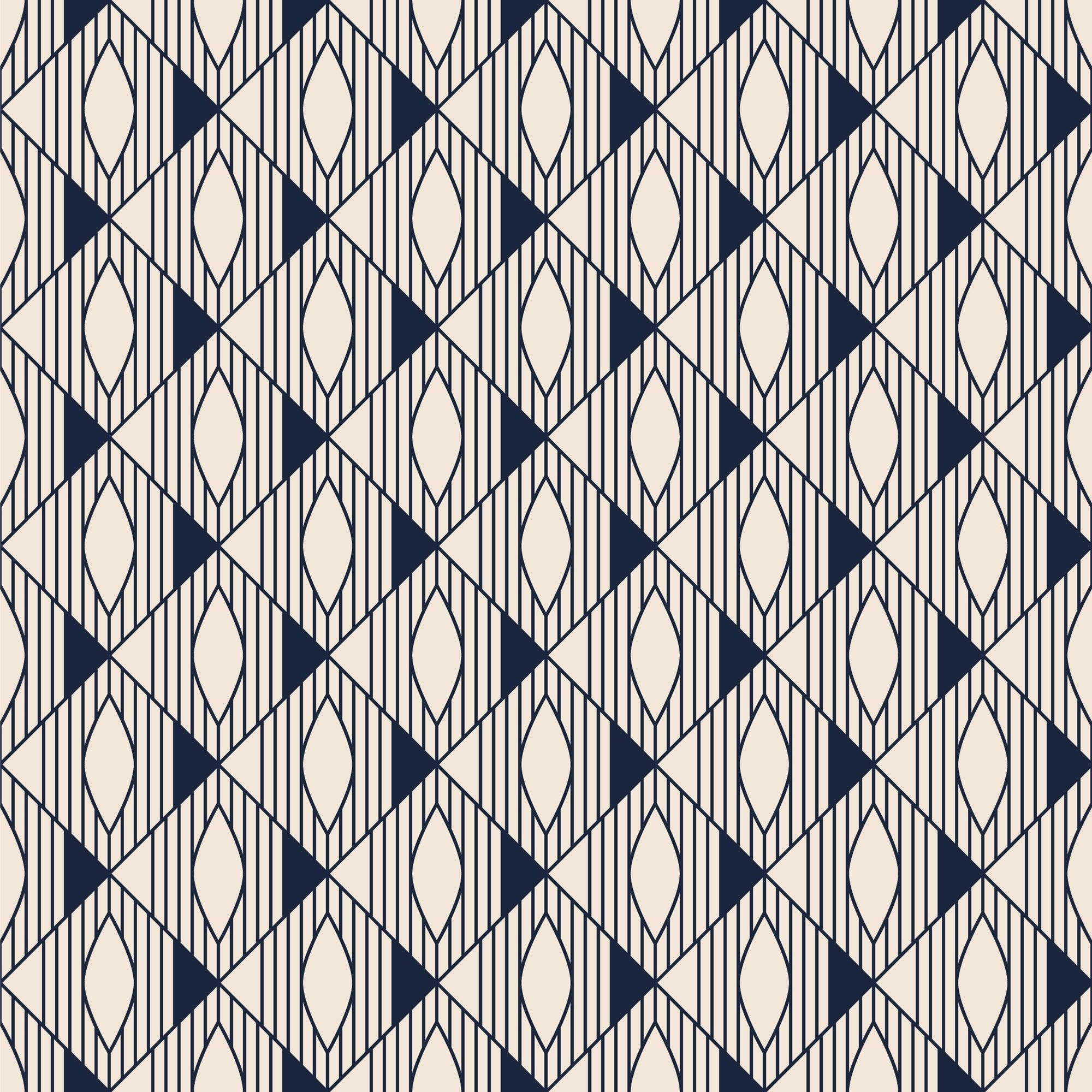 papier peint motifs geometriques