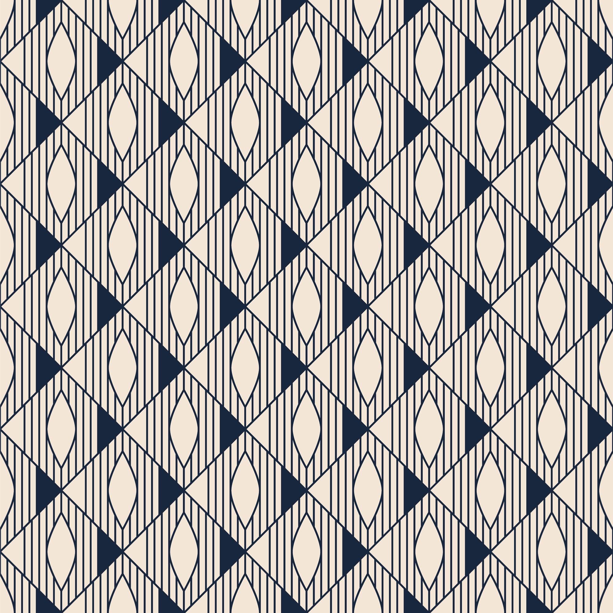 papier peint motifs geometriques