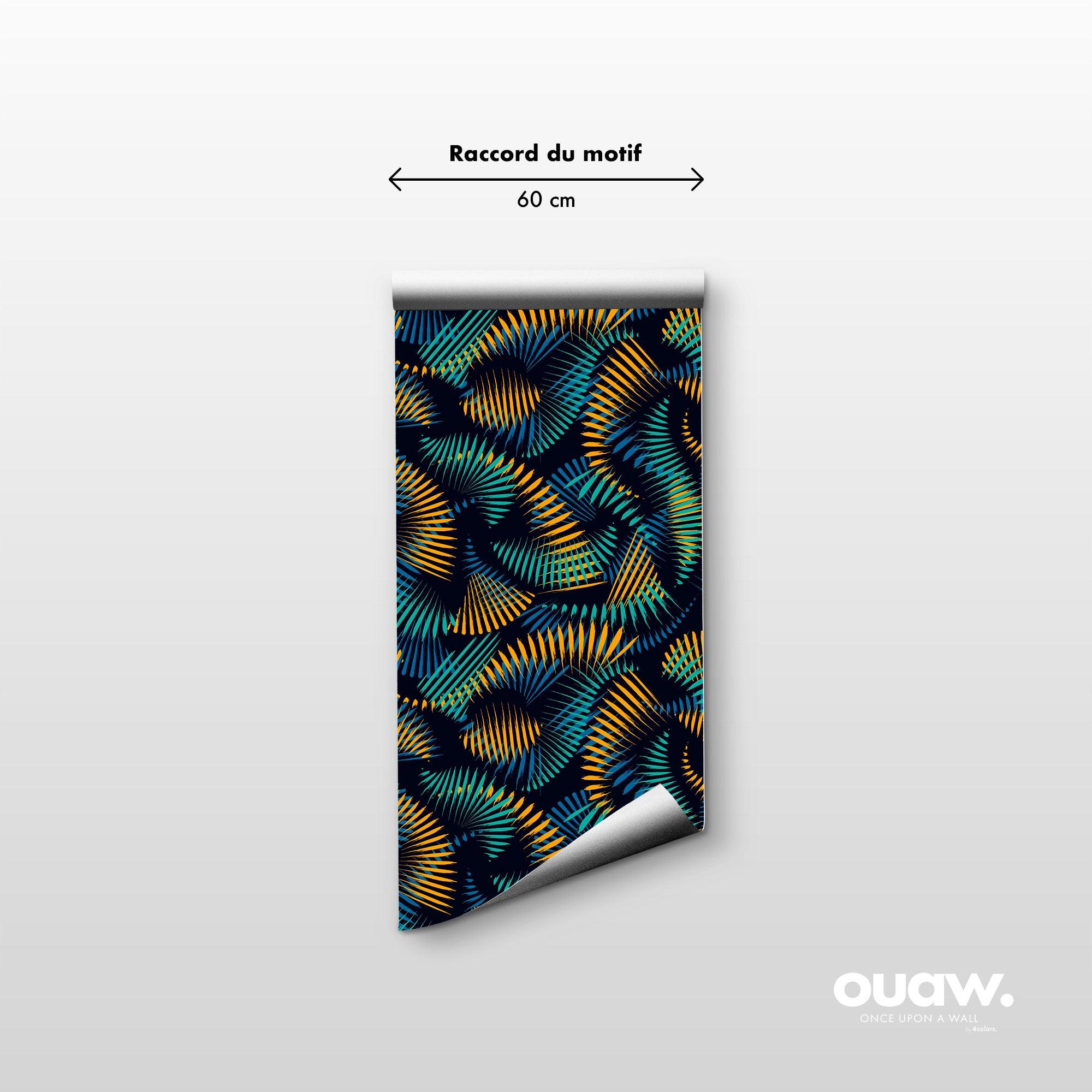 Papier peint tropical Paco 60cm