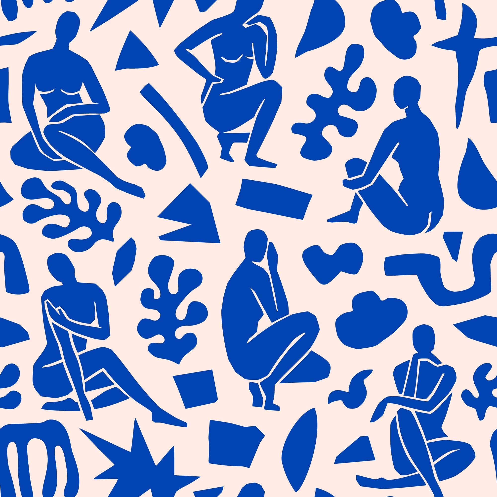papier cadeau motifs organiques