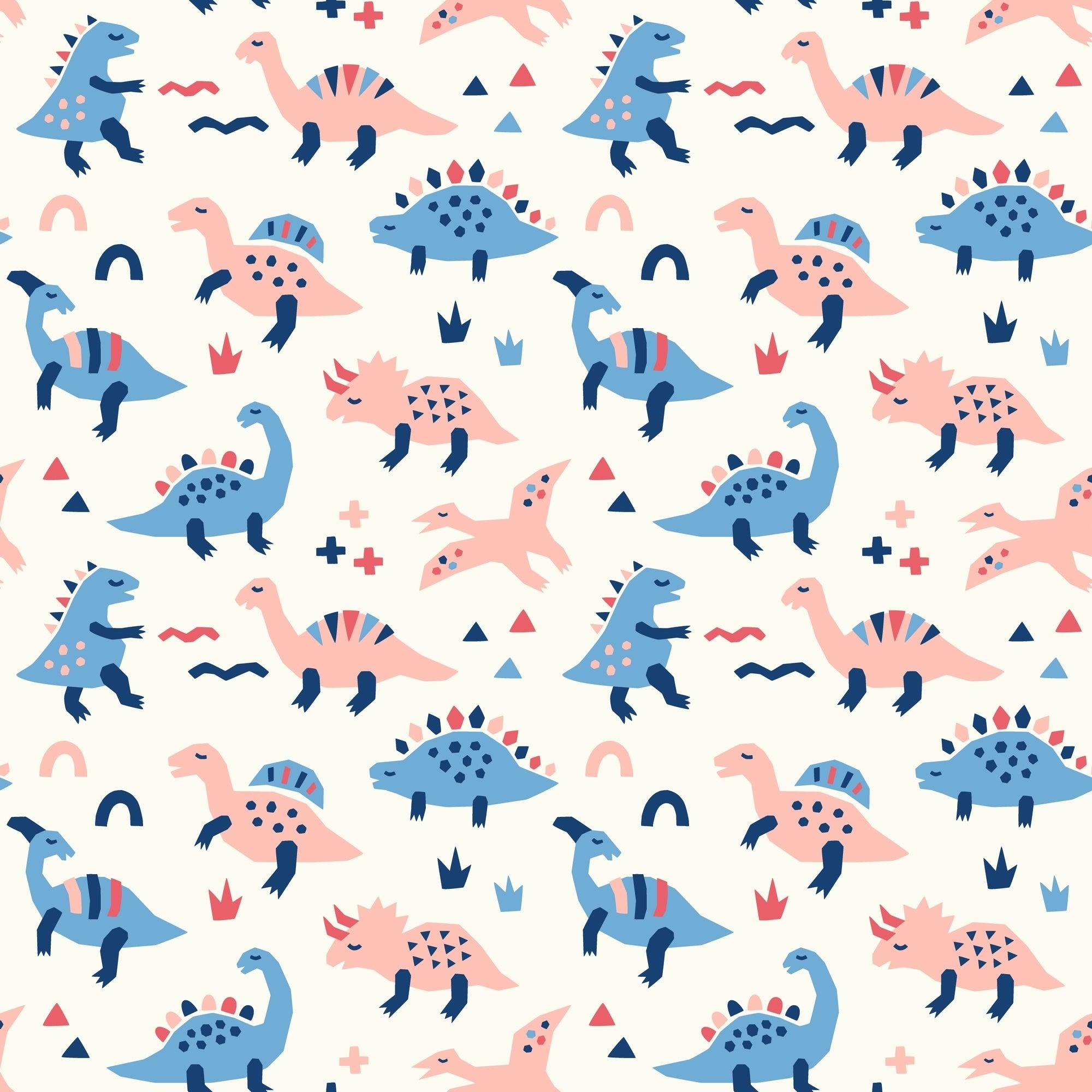 papier cadeau dinosaure