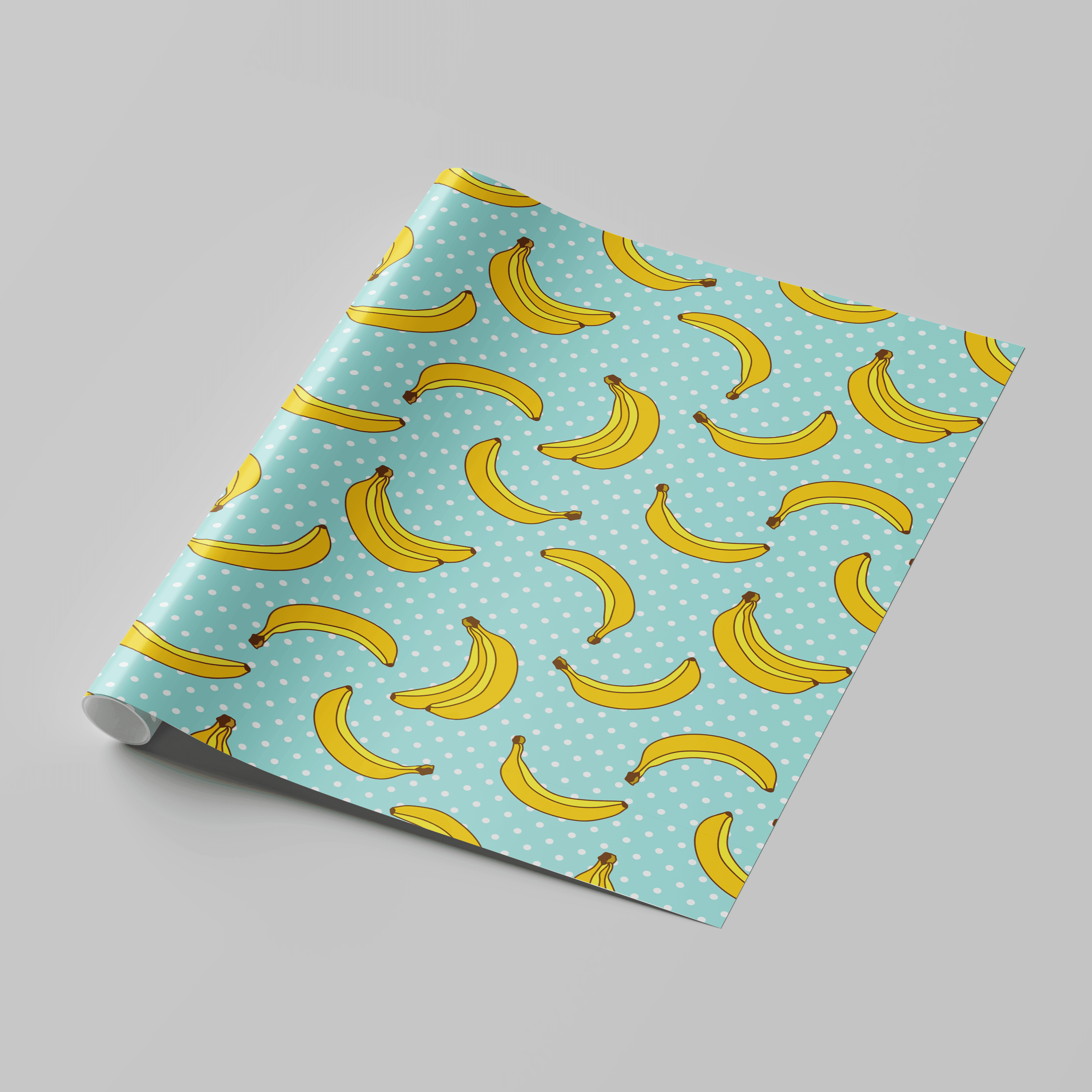 Papier cadeau Banana - Once Upon A Wall