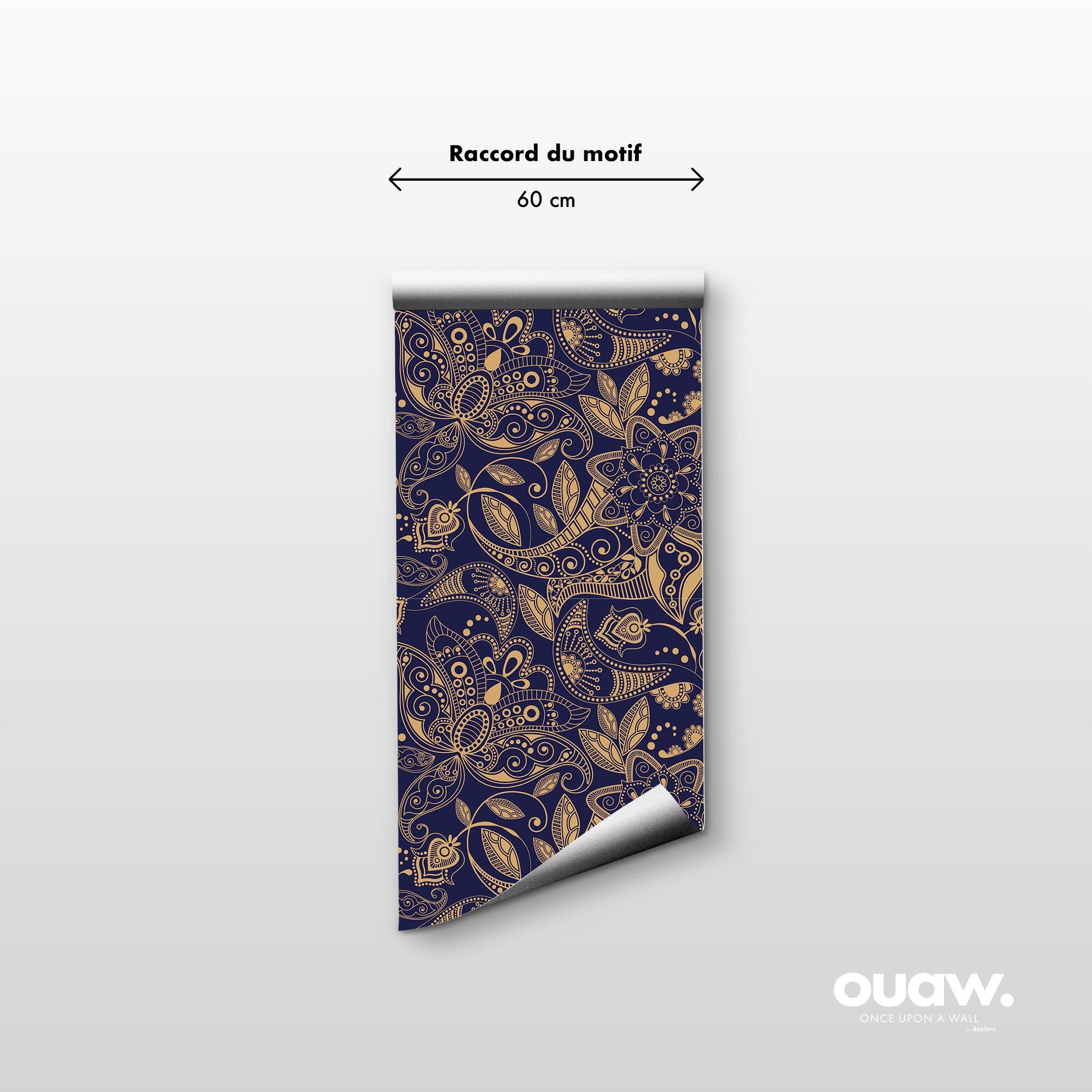 papier peint motifs indiens