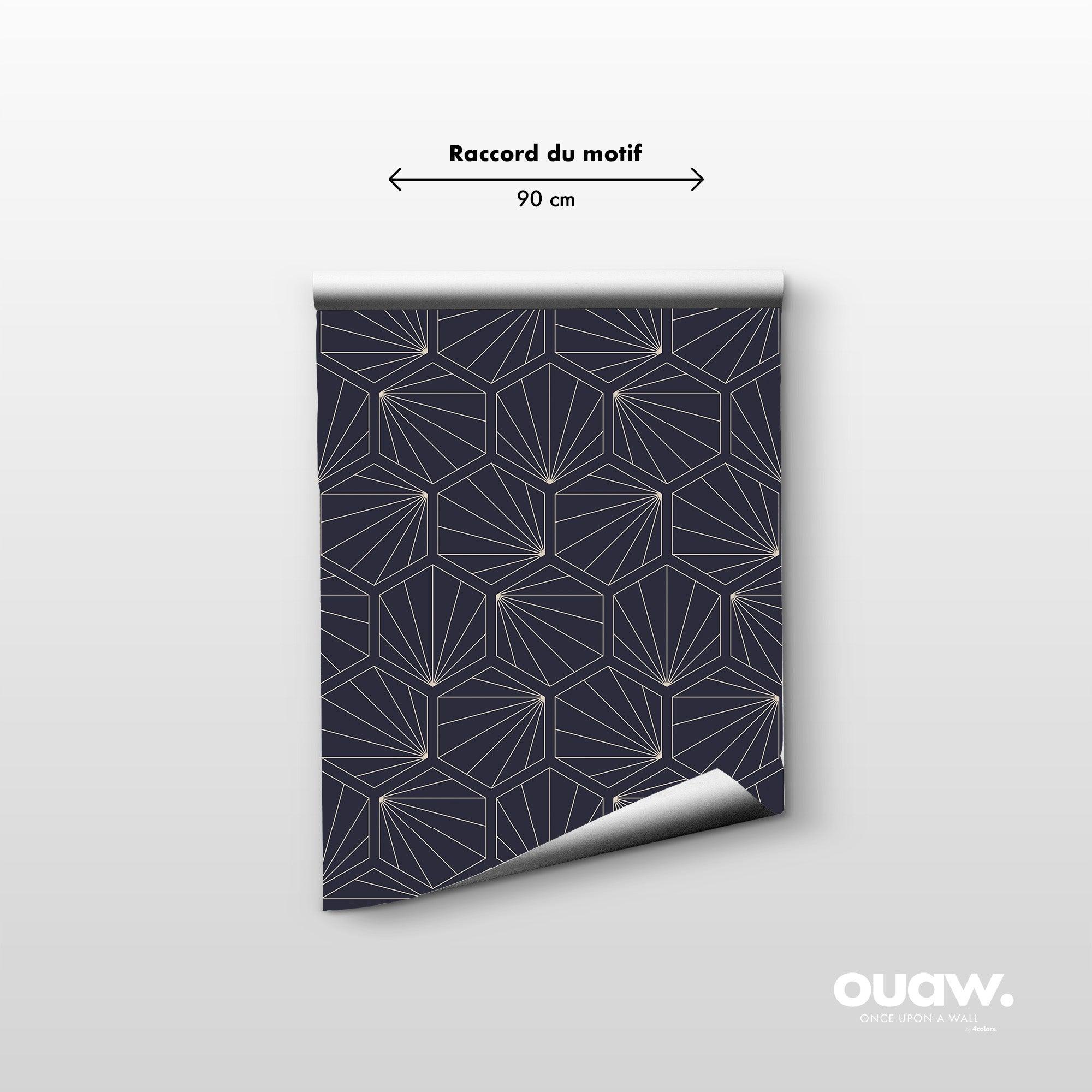 papier peint motifs geometriques